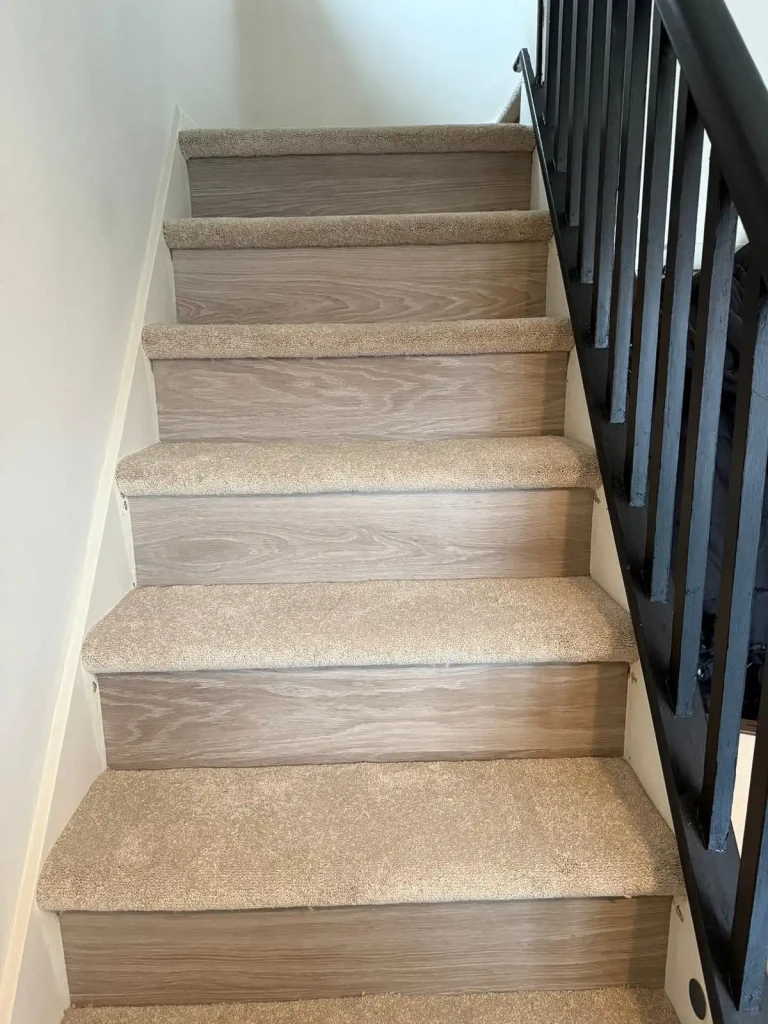 Bespoke Carpentry - Bullnose Step - Karndean Riser