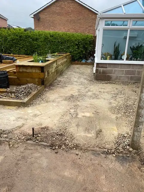 Bespoke Carpentry - Decking : Flowerbed : Pond : bbq Area 10