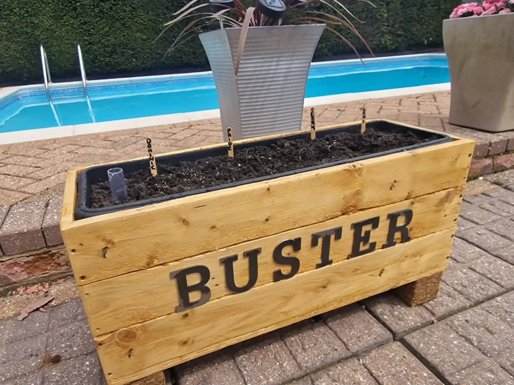 Bespoke Carpentry - Flower Bed